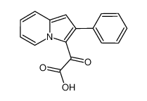 2-oxo-2-(2-phenylindolizin-3-yl)acetic acid