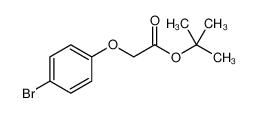 Acetic acid, 2-​(4-​bromophenoxy)​-​, 1,​1-​dimethylethyl ester