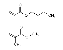 Butyl acrylate-methyl methacrylate polymers