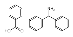 benzoic acid,diphenylmethanamine