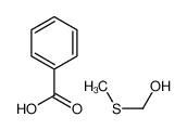 benzoic acid,methylsulfanylmethanol