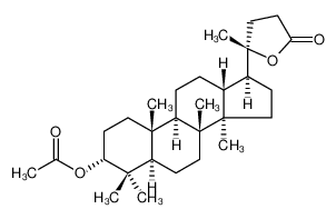 (3α,5α,17β)-4,4,8,10,14-Pentamethyl-17-[(2S)-2-methyl-5-oxotetrah ydro-2-furanyl]gonan-3-yl acetate