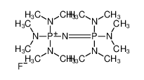 tris(dimethylamino)-[[tris(dimethylamino)-λ<sup>5</sup>-phosphanylidene]amino]phosphanium,fluoride