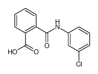 2-[(3-chlorophenyl)carbamoyl]benzoic acid