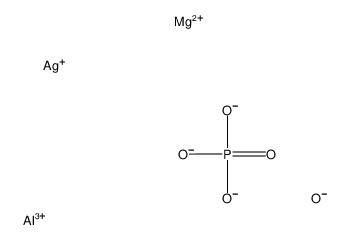 aluminum,magnesium,silver,diphosphate