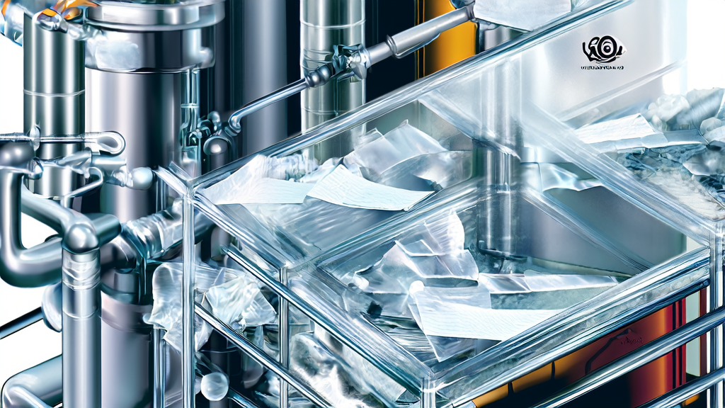 How can advances in biodegradable polymers and recycling technology improve the sustainability of mixed-material packaging like envelopes with plastic windows?